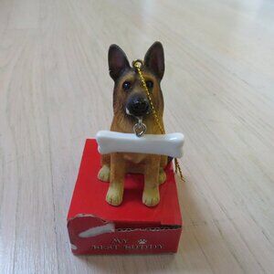 German Shepherd Ornament Personalize-able